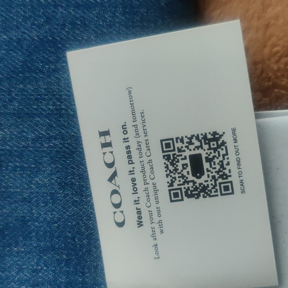 Coach Denim Wallet - Picture 8 of 10